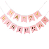 Happy Birthday Letter Pull Flag